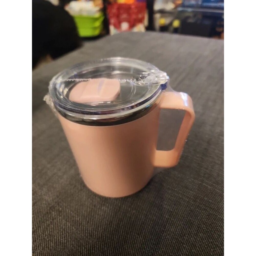 Pink Double Wall insulated travel mug 450 ml